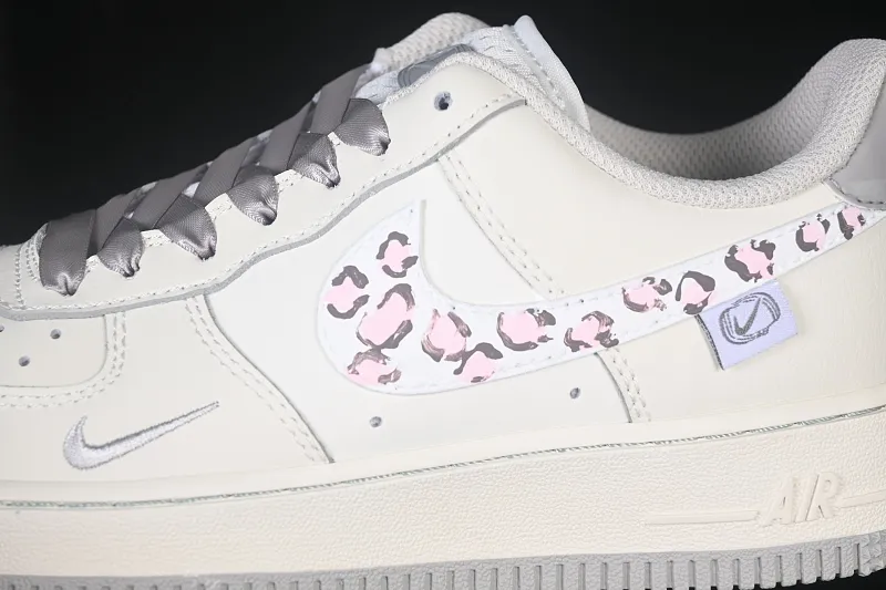 All Categories Nk Air Force 1 Air Force Series Nk Air Force 1 Low Air Force Low Nike Air Force 1'07 Low "Milk Gray Leopard" Hand-painted Graffiti Milk Gray Leopard Air Force One Low-top Casual Shoes FB1839-323